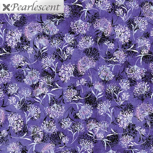 Shimmering Twilight Enchanted Dandelions Purple