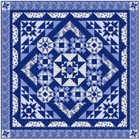 Blue on Blue Pattern