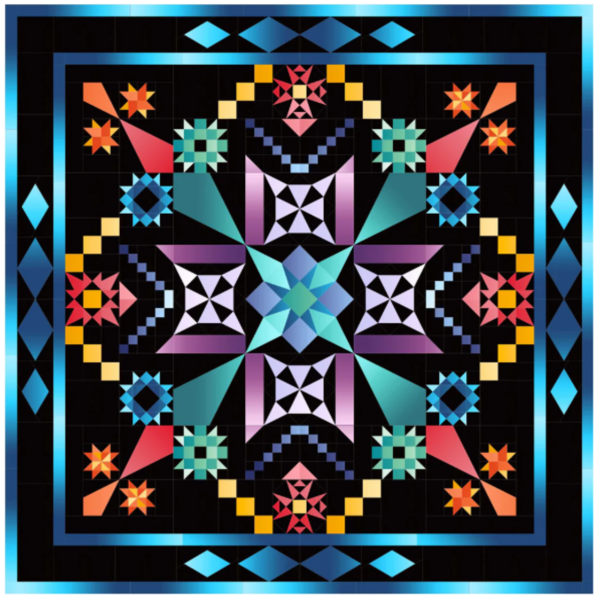 Chromatic Beauty Quilt Pattern