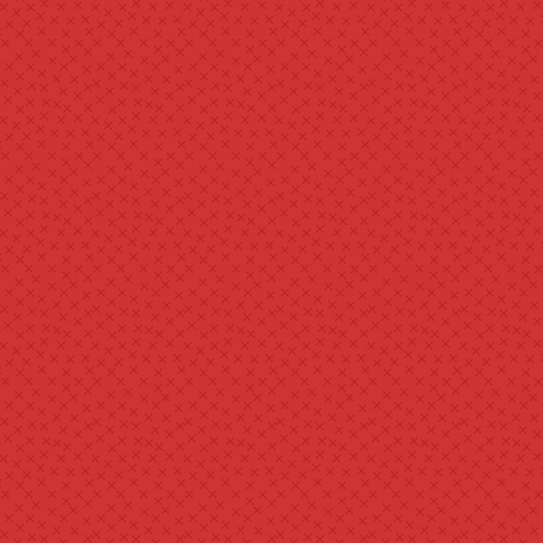Crossroads - Red on Red - 48cm Remnant