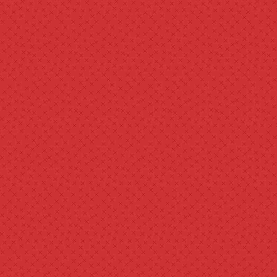 Crossroads - Red on Red - 48cm Remnant