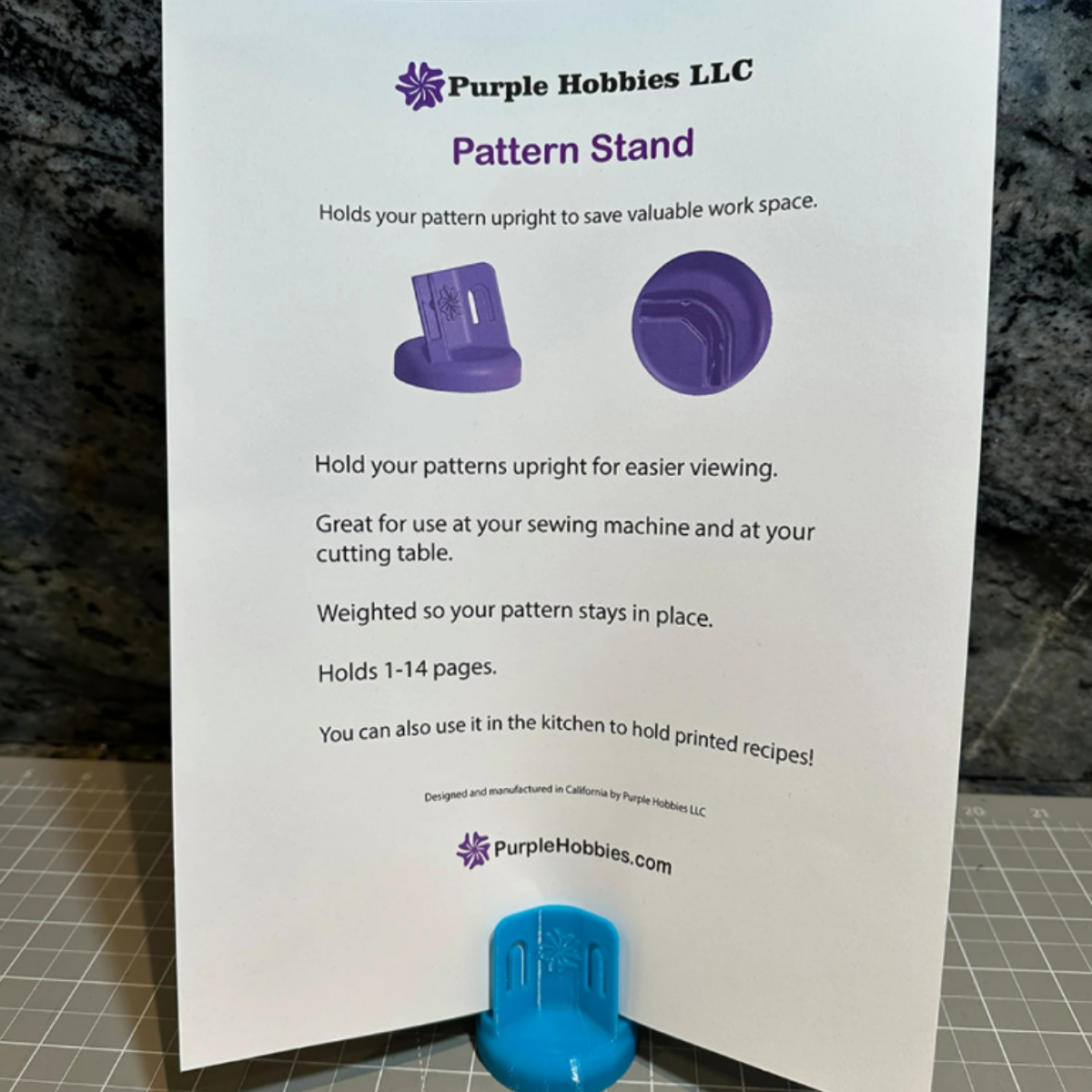 Pattern Stand by Purple Hobbies