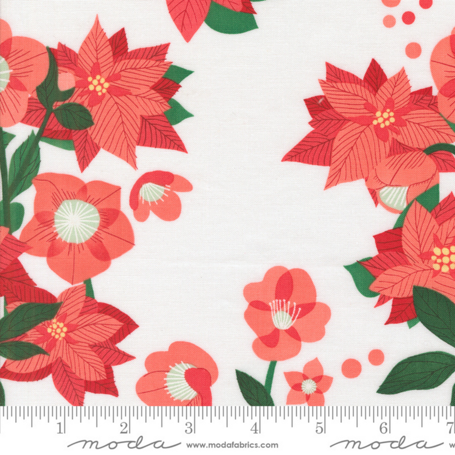 Tiny Christmas - Poinsettia Snow