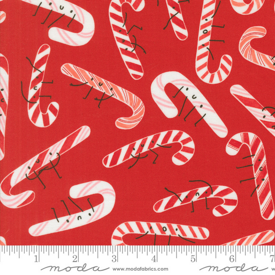 Tiny Christmas - Candy Canes Red