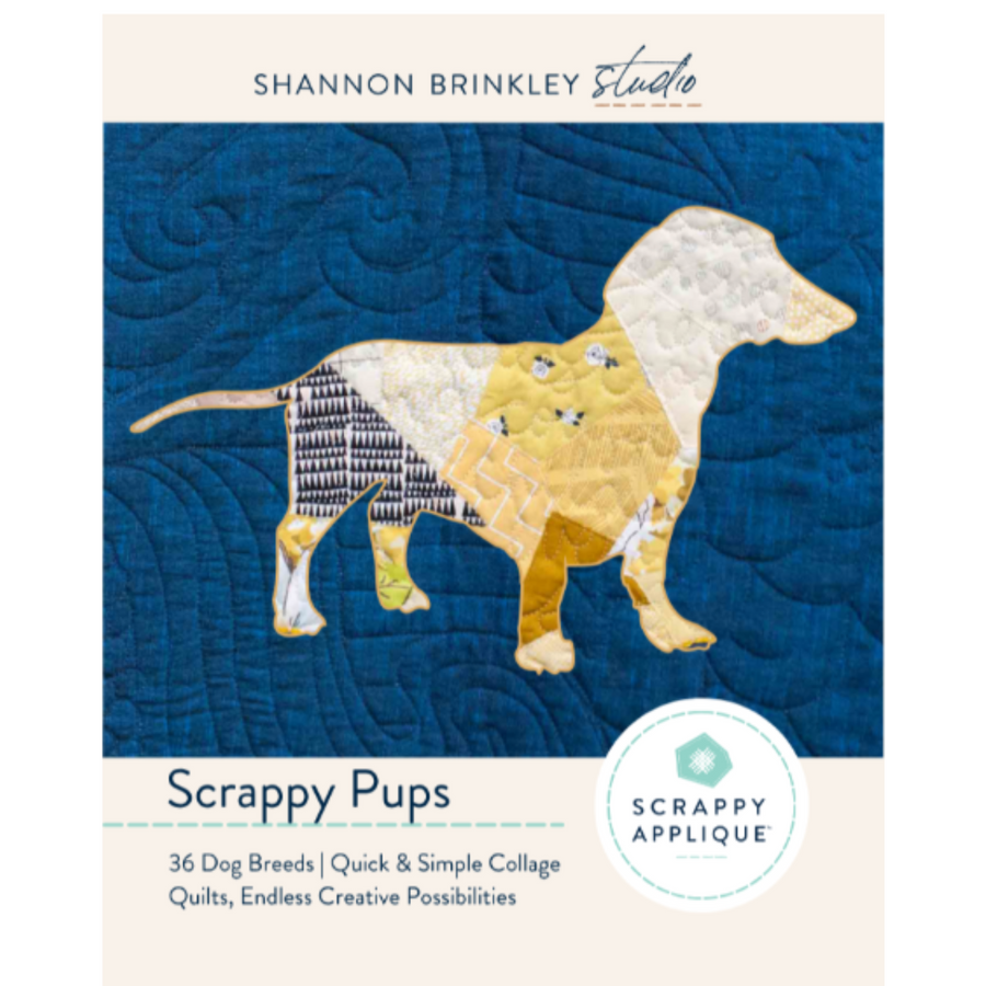 Scrappy Applique Pattern Book - Pups