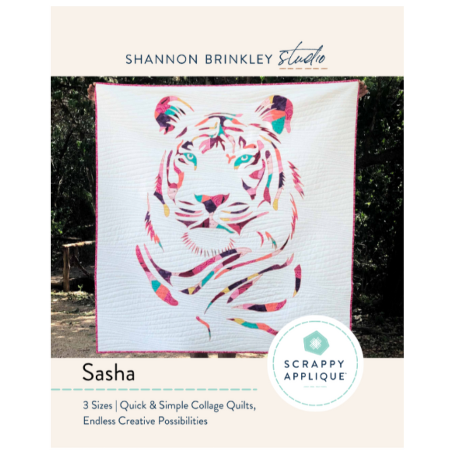 Scrappy Applique Pattern Book - Sascha