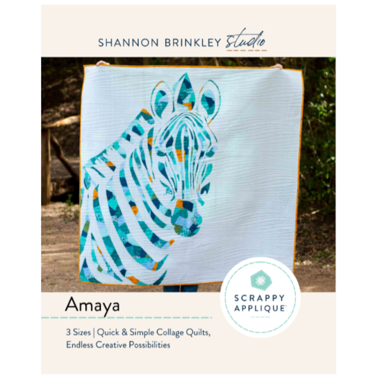 Scrappy Applique Pattern Book - Amaya