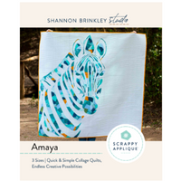 Scrappy Applique Pattern Book - Amaya