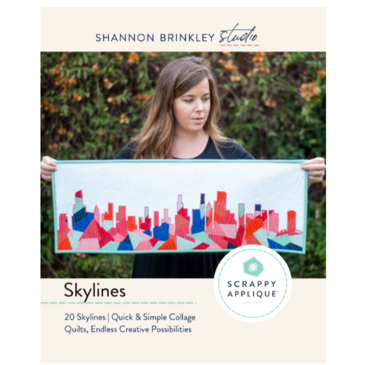 Scrappy Applique Pattern Book - Skylines