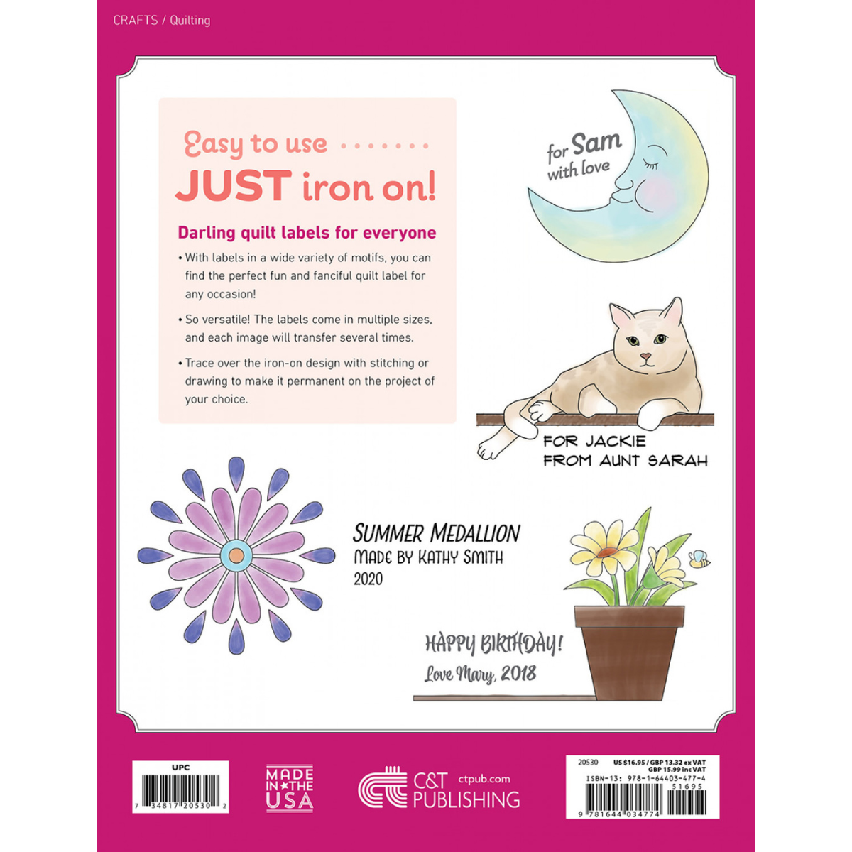 Pretty and Playful Iron-On Labels
