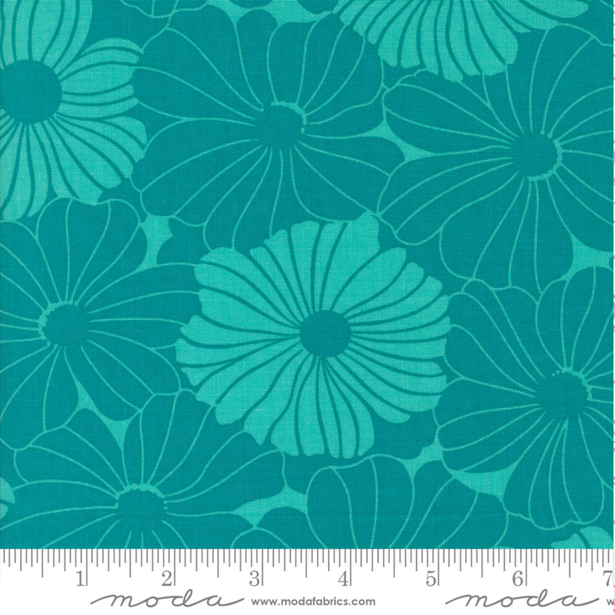 Bloom Floral - Aqua