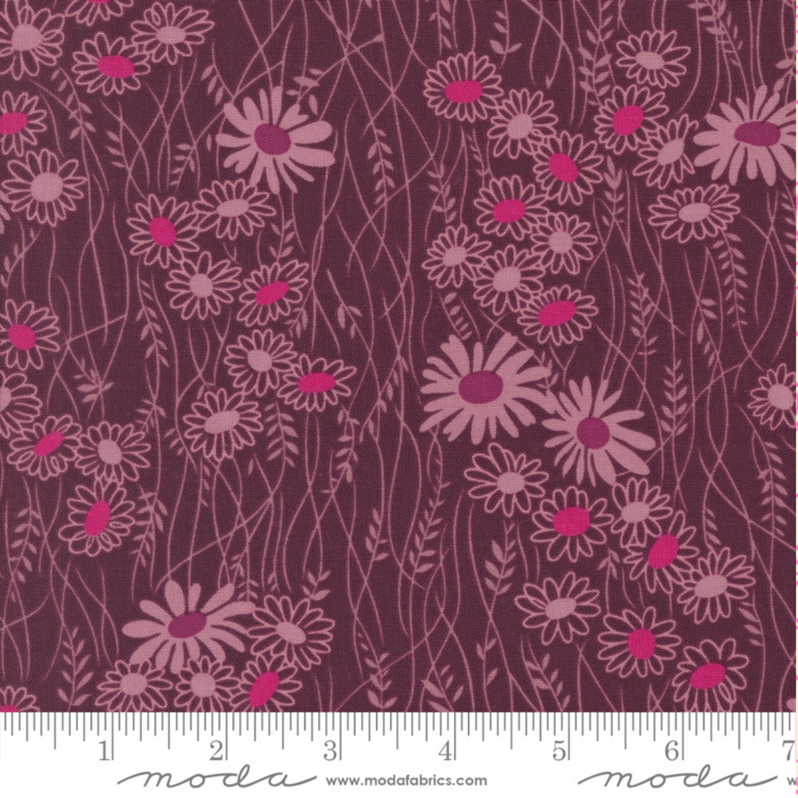 Mingle Florals - Plum