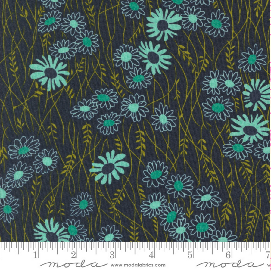 Mingle Florals - Aqua