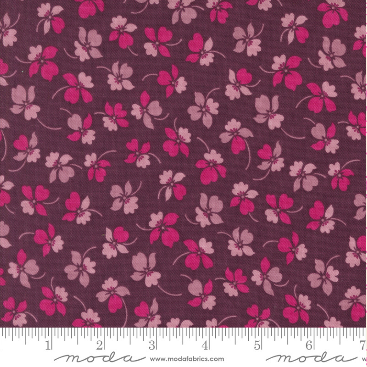 Flourish Floral - Plum