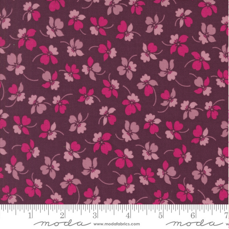 Flourish Floral - Plum