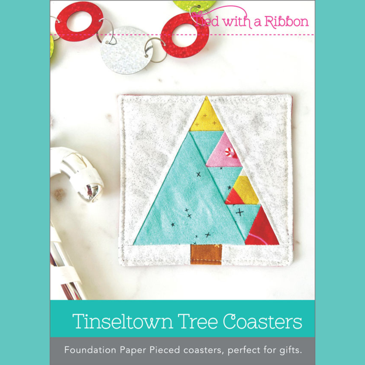 Tinseltown Tree Coasters