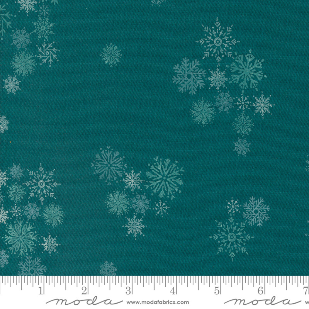 Cozy Wonderland - Snowflake Dark Teal