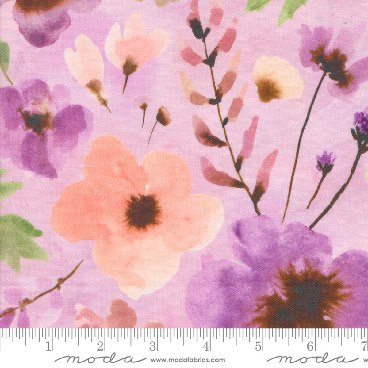 Blooming Lovely Large Floral Lavender