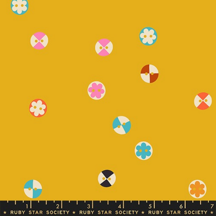 1-800 Notions Buttons Honey