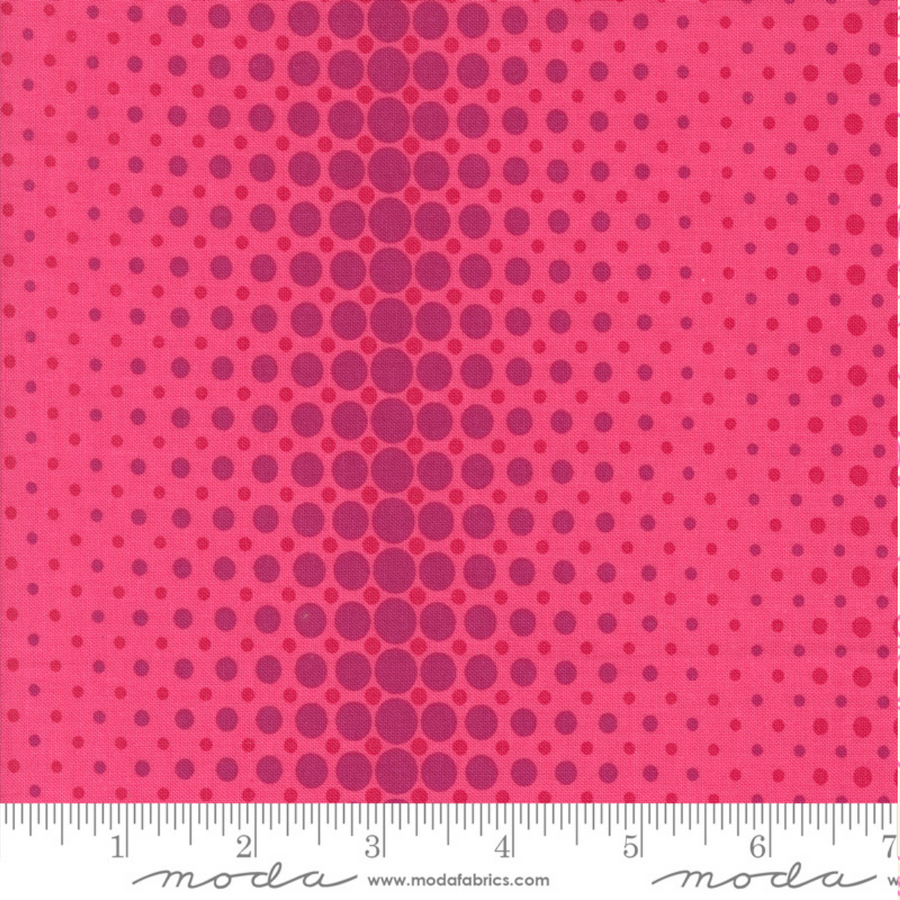 Vibes Dots and Stripes - Magenta