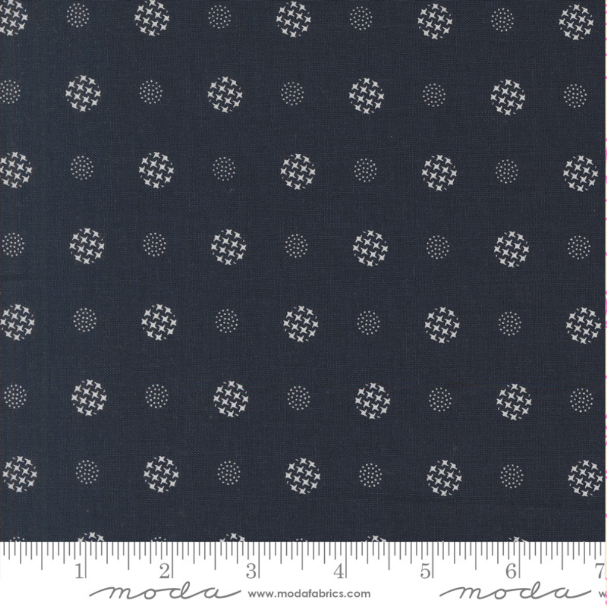 Mod Dots - Indigo
