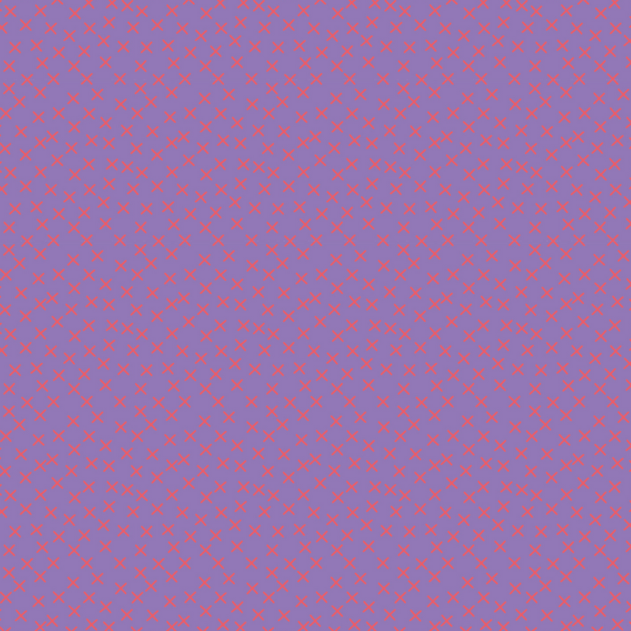 Crossroads - Pink on Purple -47cm Remnant