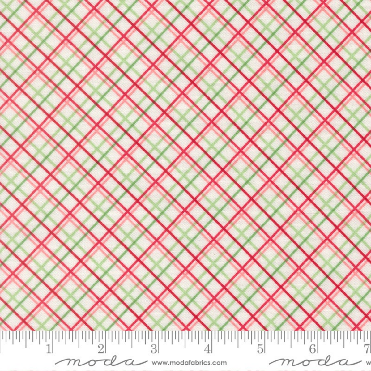 Merrily on High Pretty Plaid Snow