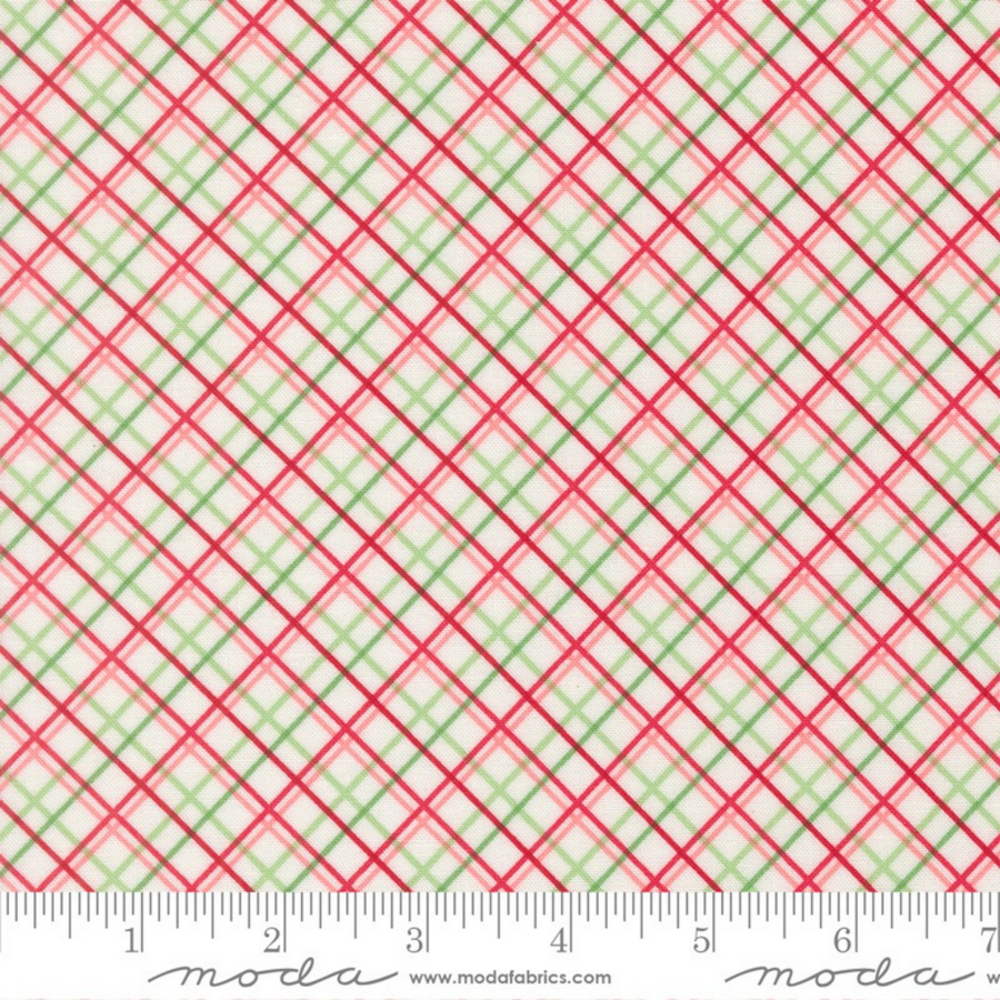 Merrily on High Pretty Plaid Snow