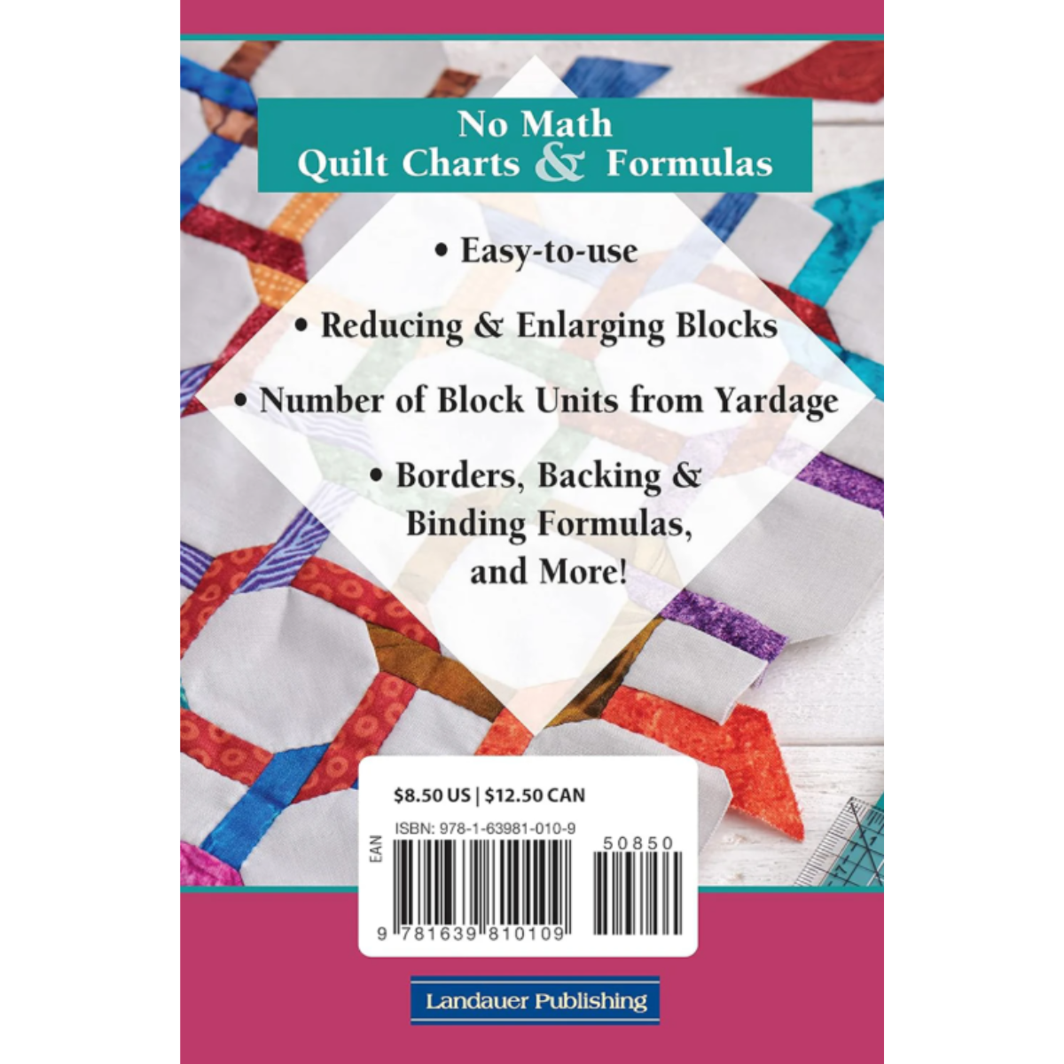 Quilt Charts & Formulas book