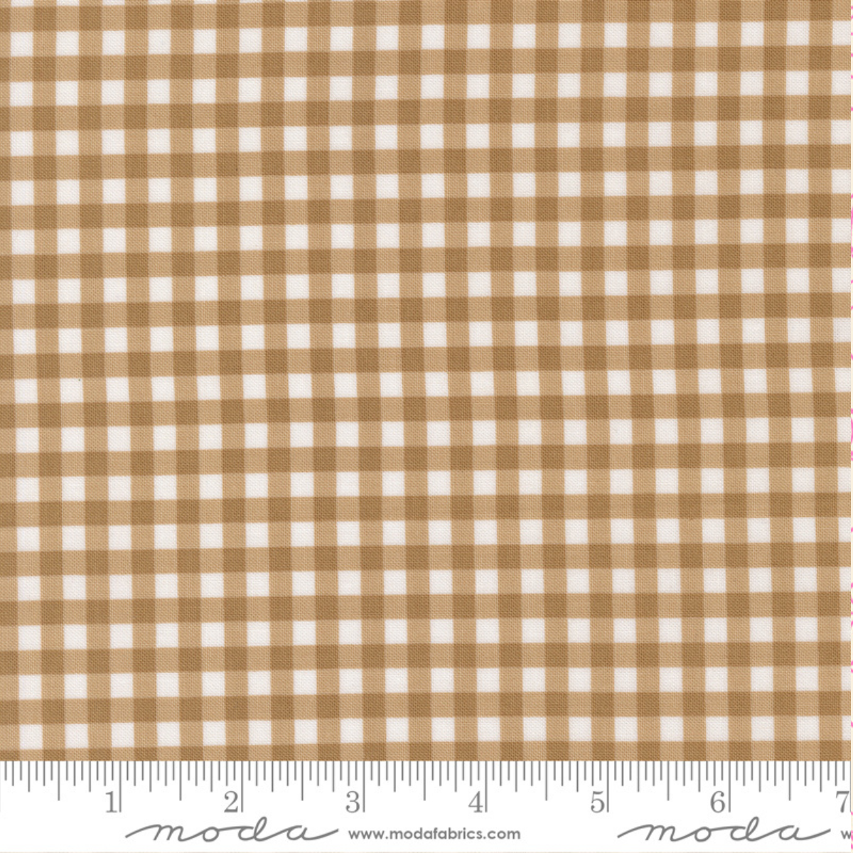 Lucky Gingham - Sand