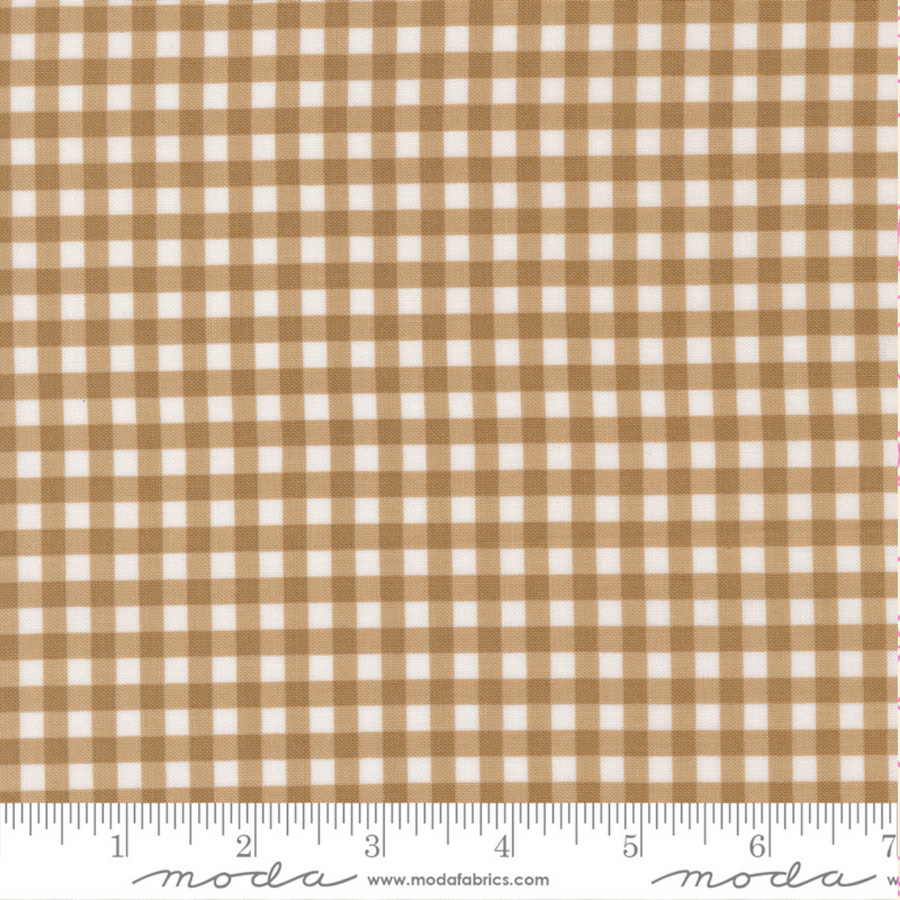 Lucky Gingham - Sand