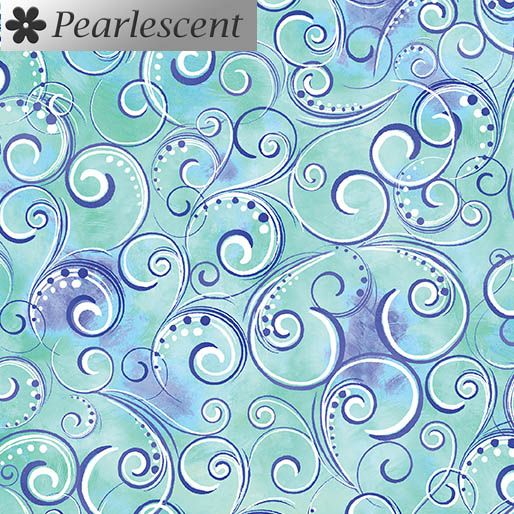 Pearl Splendour - Peri/Turquoise